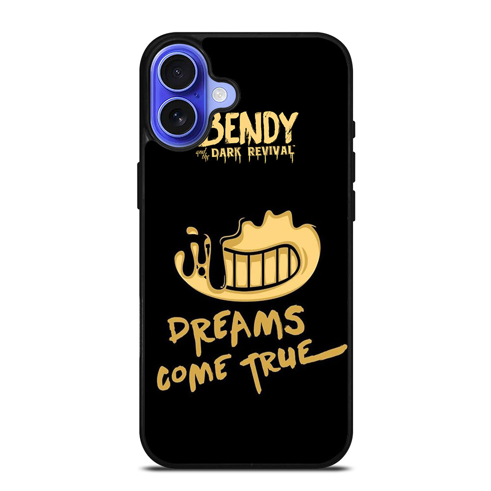 BENDY AND THE DARK REVIVAL QUOTE iPhone 16 Case Cover