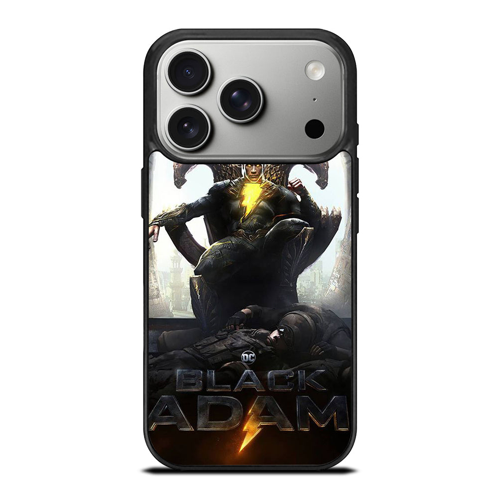 BLACK ADAM DC iPhone 17 Pro Case Cover
