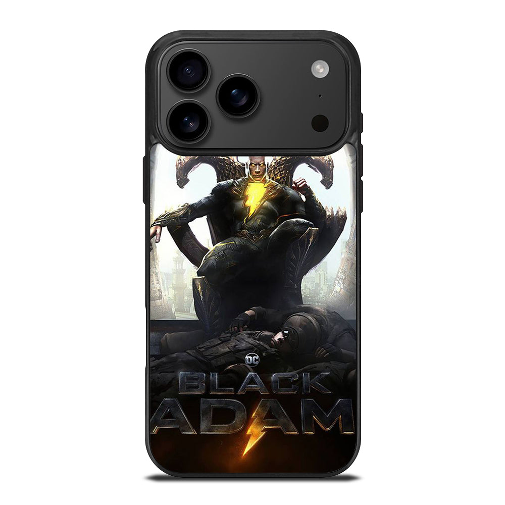 BLACK ADAM DC iPhone 17 Pro Max Case Cover