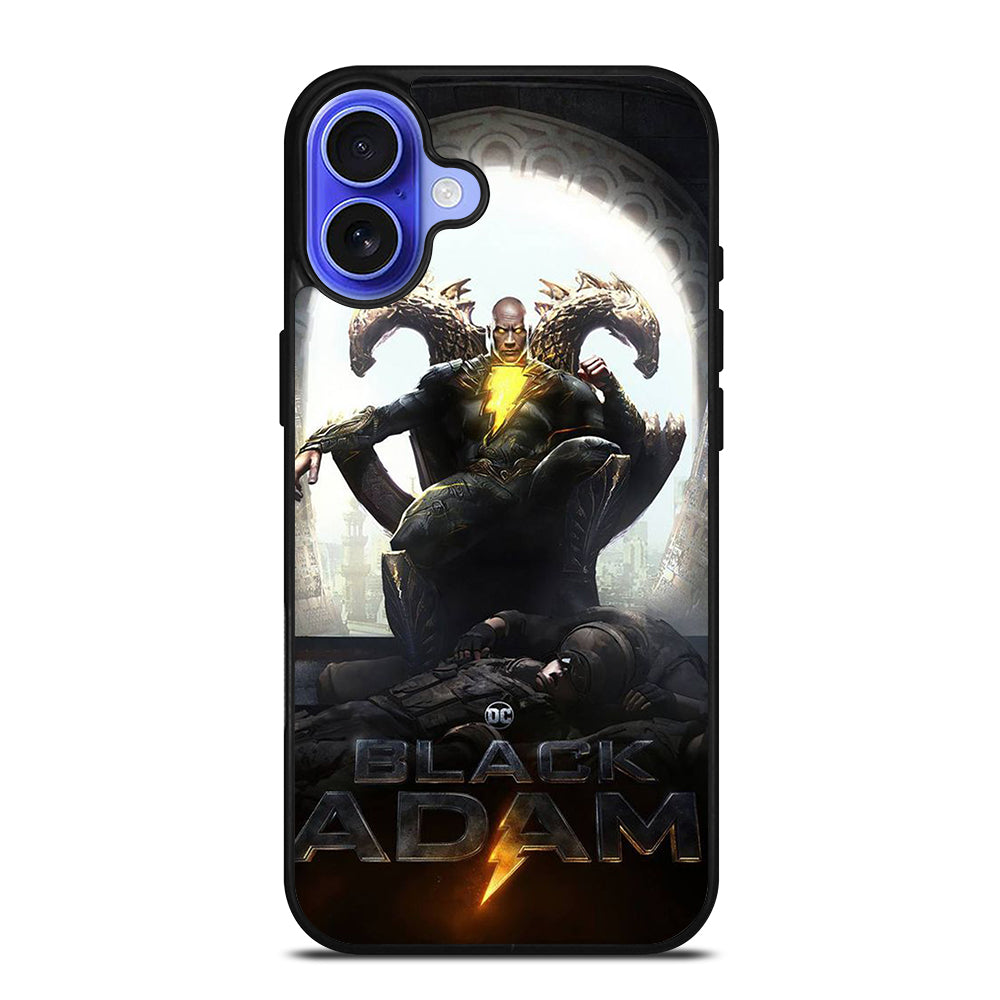 BLACK ADAM DC iPhone 16 Case Cover
