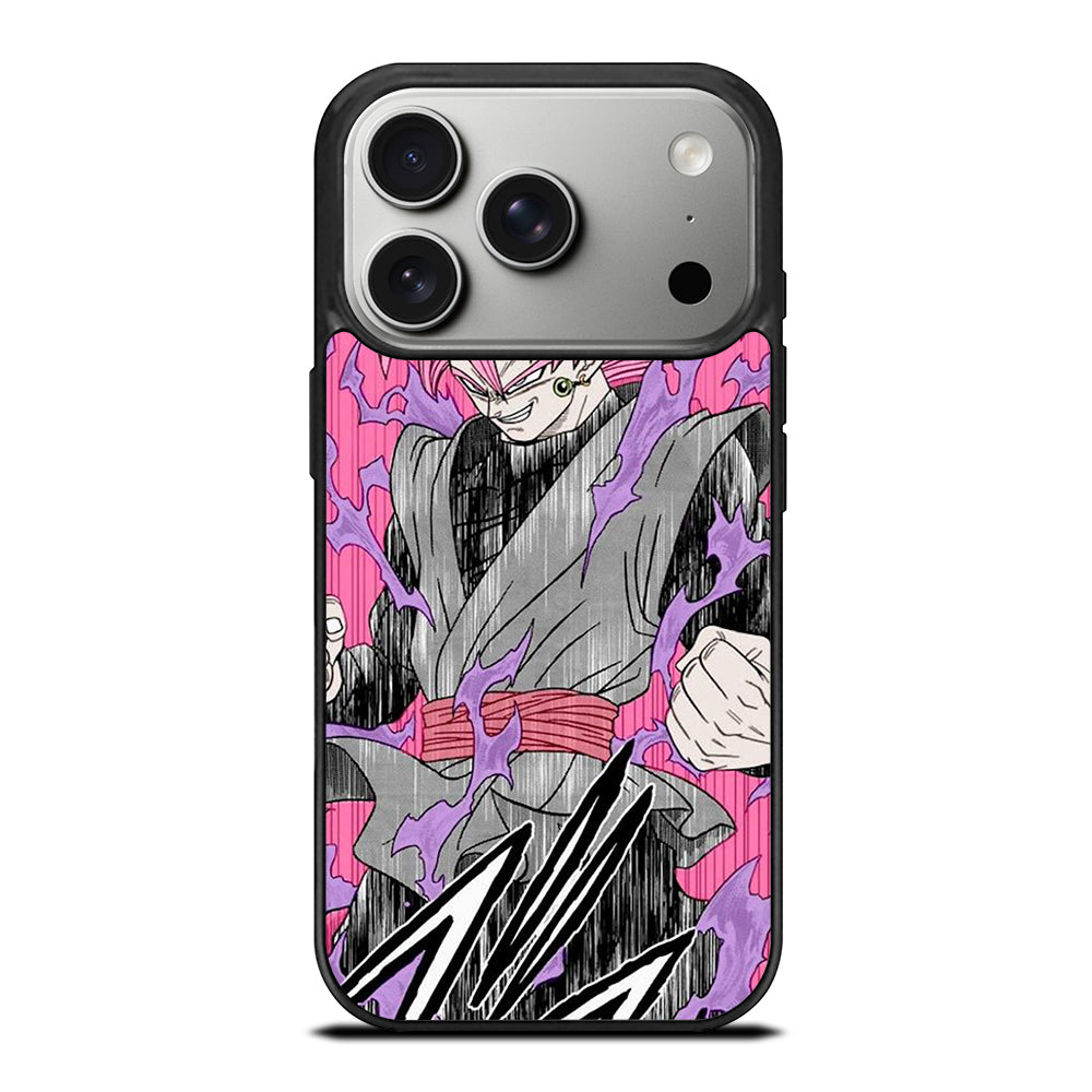 BLACK GOKU DRAGON BALL ART iPhone 17 Pro Case Cover