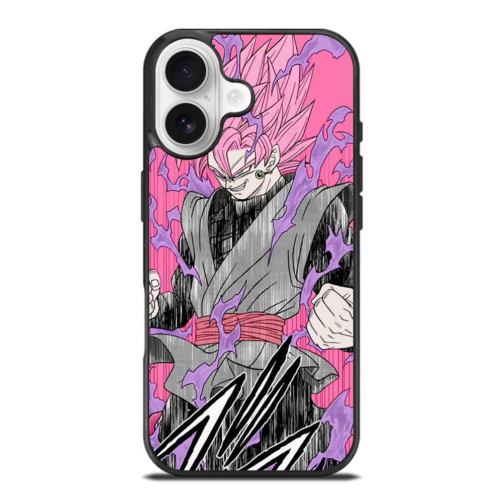 BLACK GOKU DRAGON BALL ART iPhone 17 Case Cover