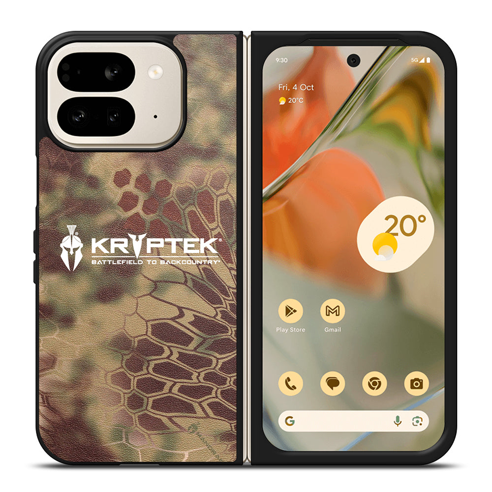 BLACK KRYPTEK NOMAD 3 Google Pixel 9 Pro Fold Case Cover