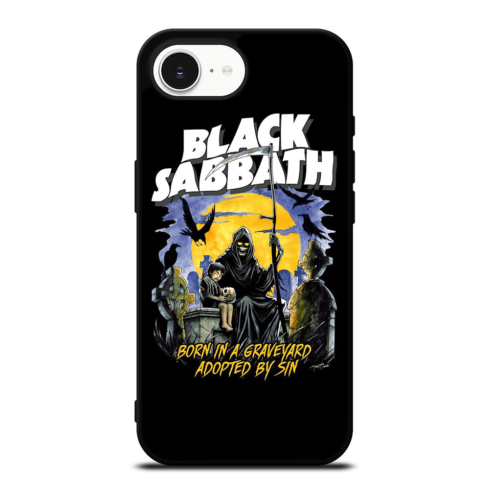 BLACK SABBATH BAND POSTER iPhone 16e Case Cover