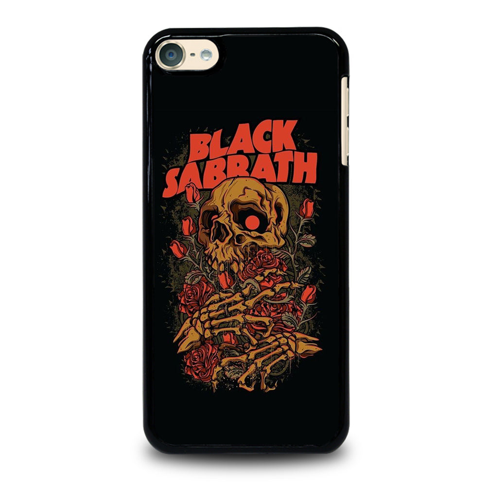 BLACK SABBATH ROSE SKULL BAND iPod Touch 6 Case Cover
