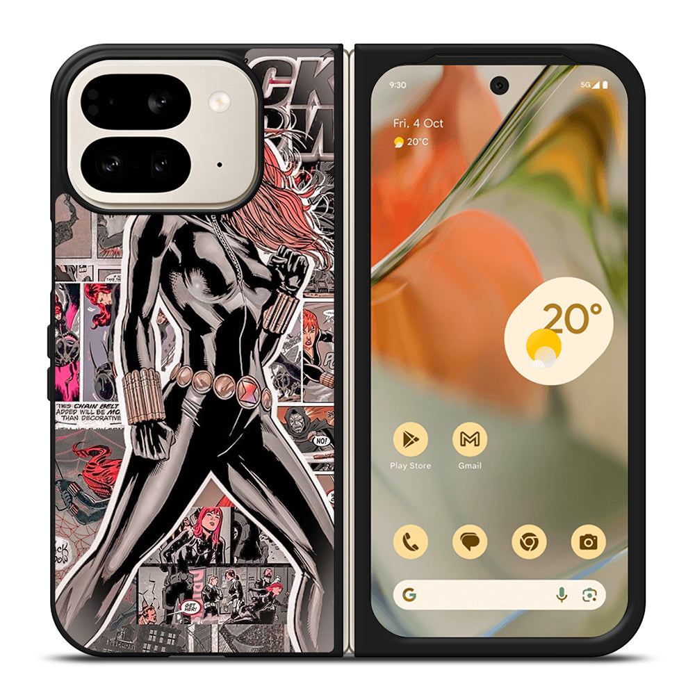 BLACK WIDOW COMIC Google Pixel 9 Pro Fold Case Cover