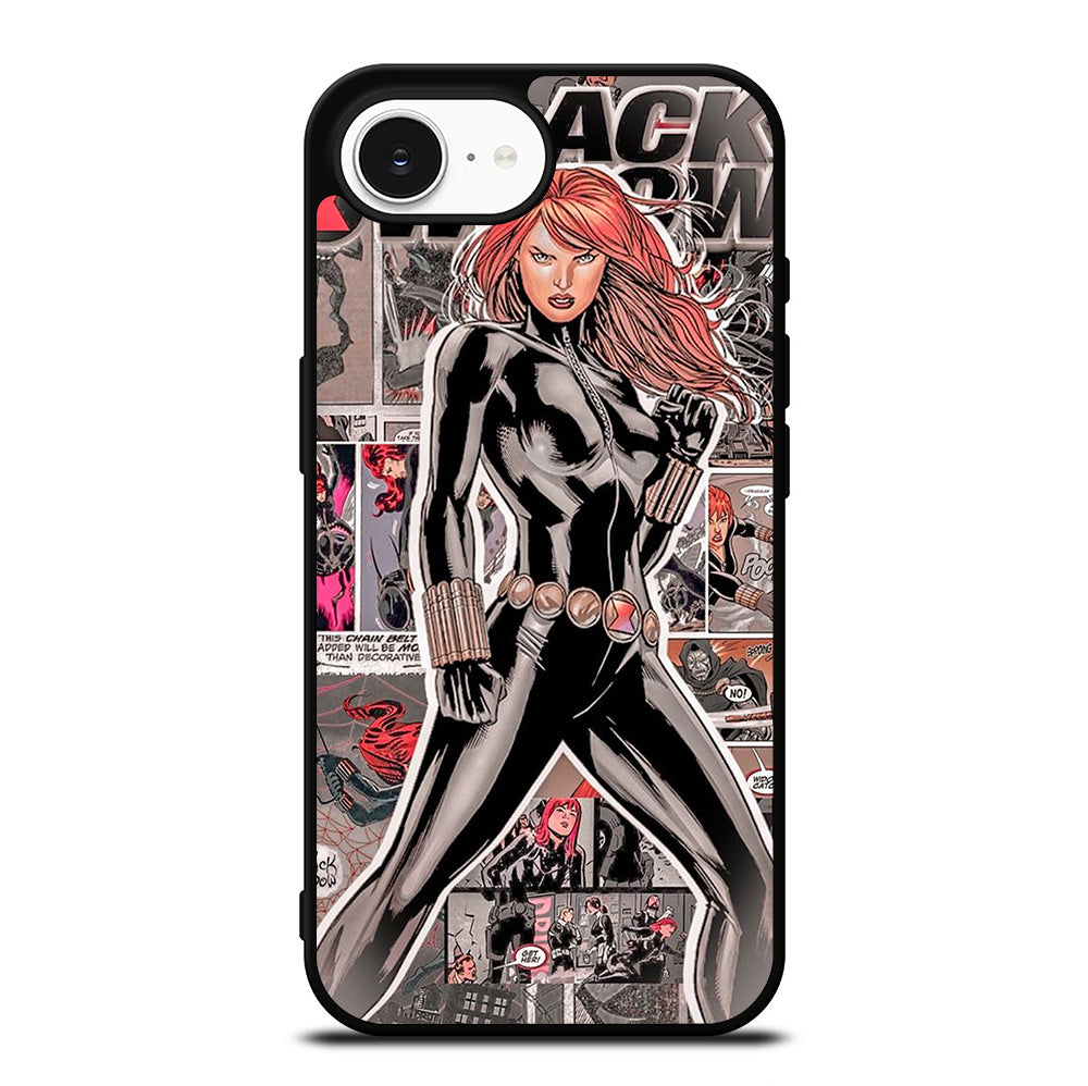 BLACK WIDOW COMIC iPhone 16e Case Cover