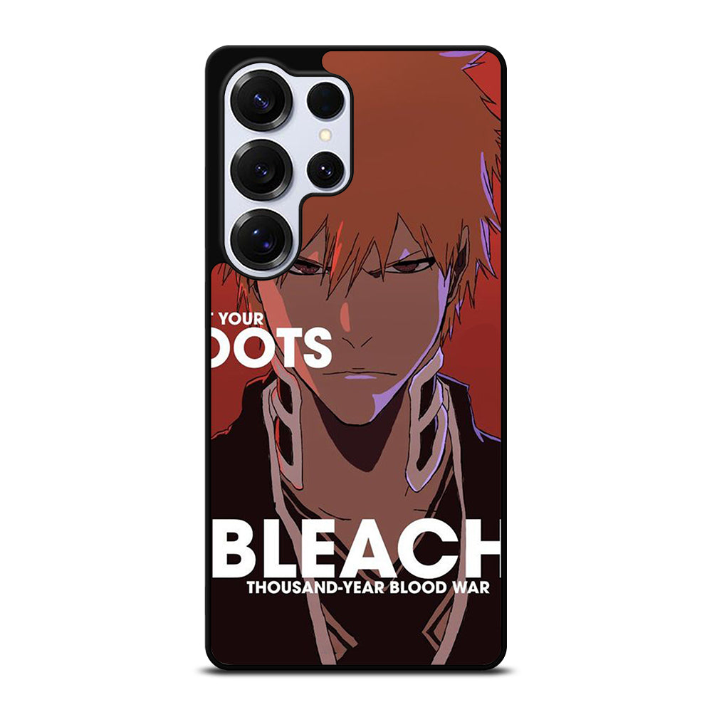 BLEACH ANIME ICHIGO KUROSAKI FACE Samsung Galaxy S25 Ultra Case Cover