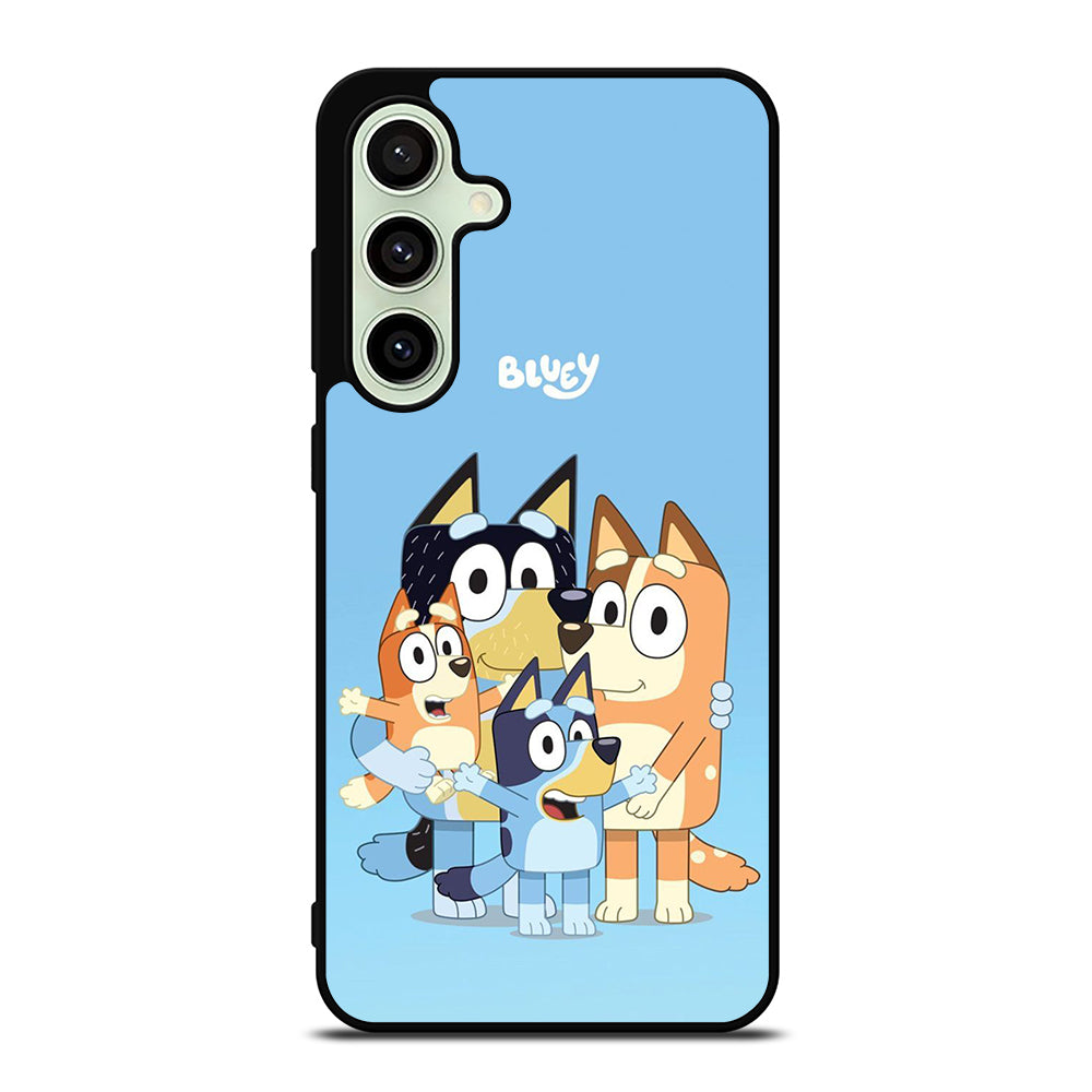 BLUEY HEELER PUPPY CARTOON 1 Samsung Galaxy S24 FE Case Cover
