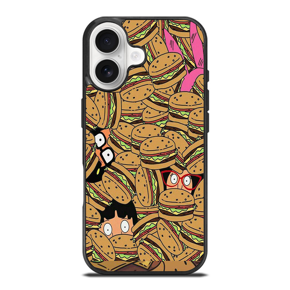 BOB'S BURGERS PATTERN iPhone 17 Case Cover