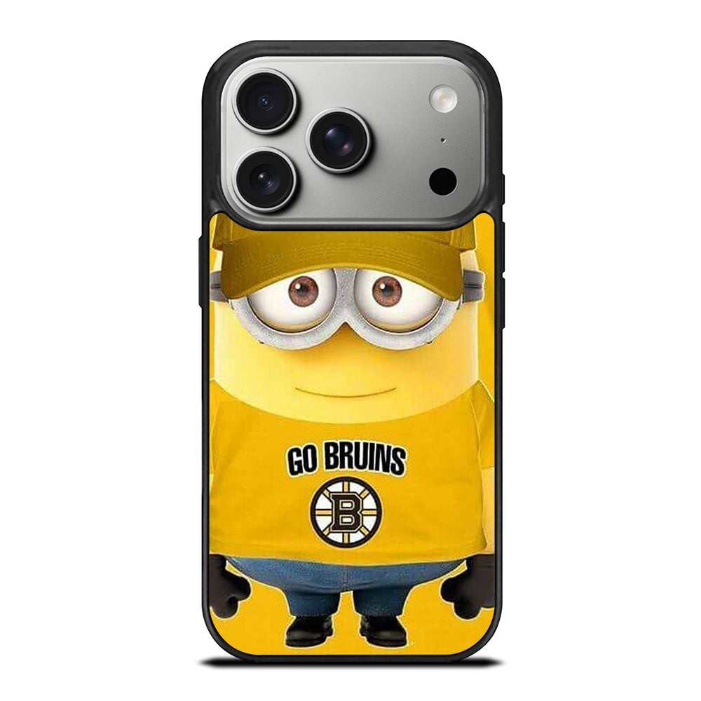 BOSTON BRUINS MINION iPhone 17 Pro Case Cover
