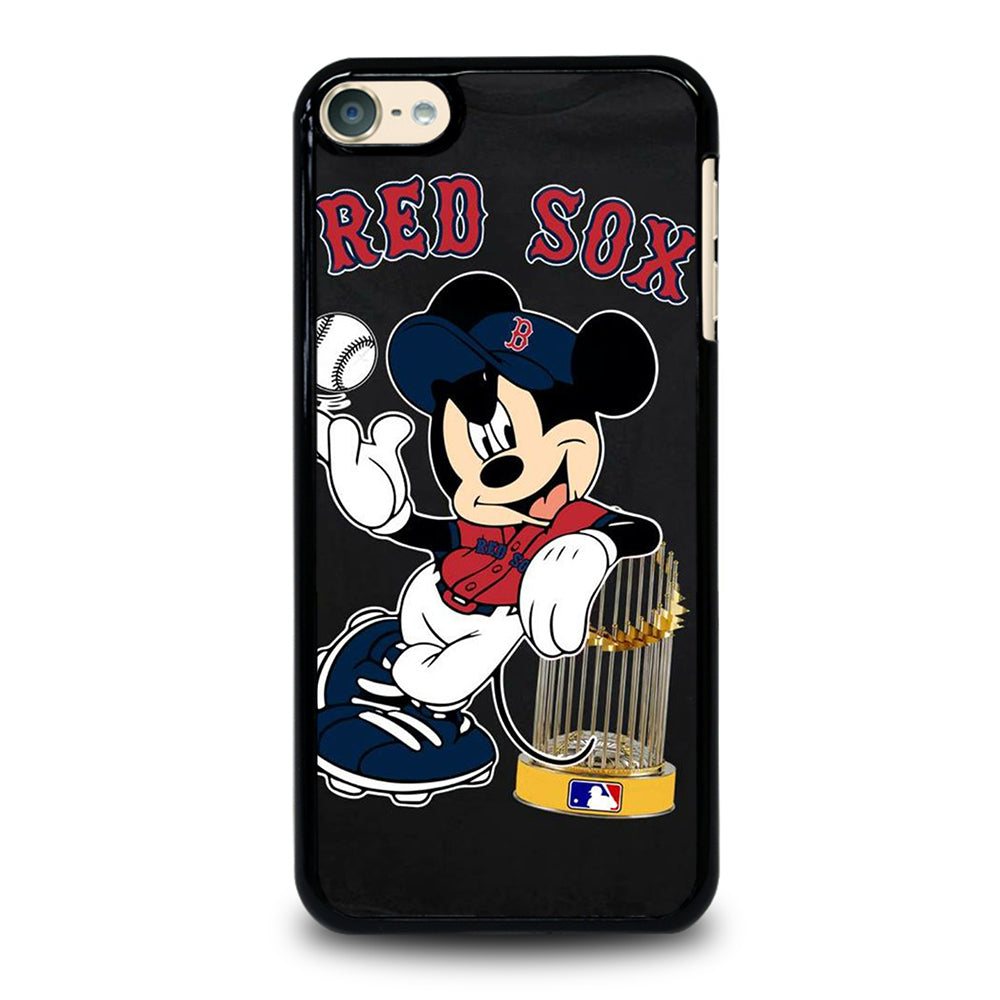 BOSTON RED SOX MICKEY MOUSE iPod Touch 6 Case Cover