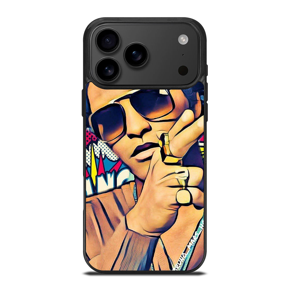 BRUNO MARS ART iPhone 17 Pro Max Case Cover