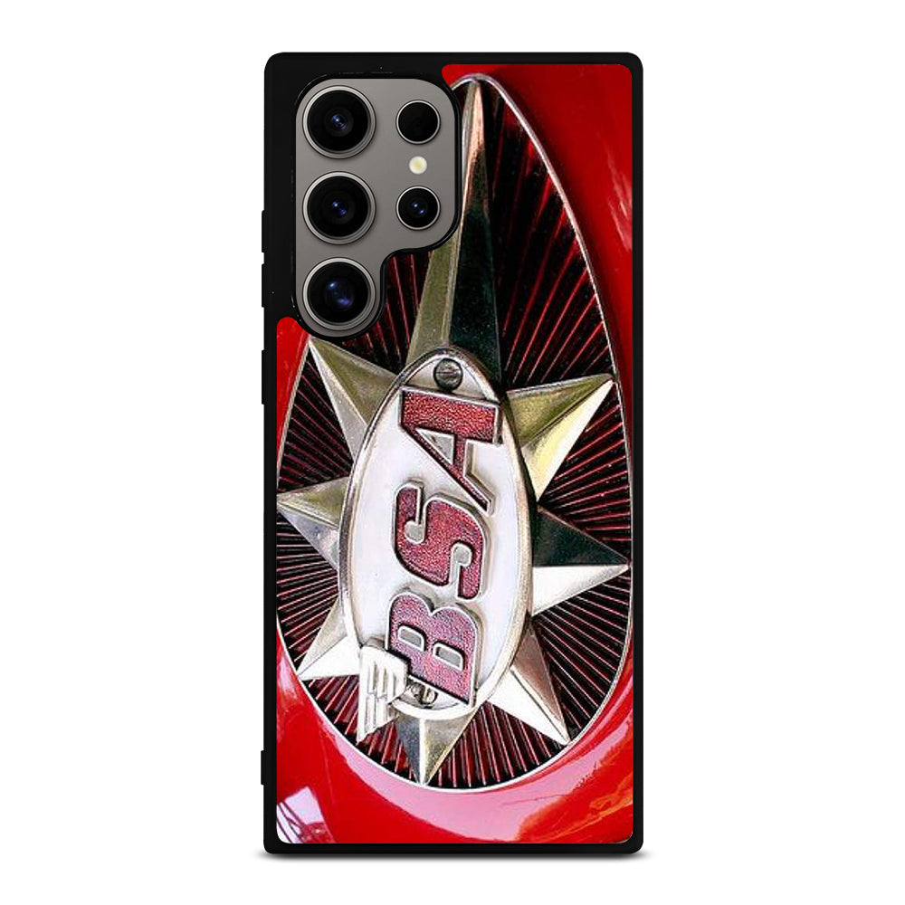 BSA MOTORCYCLE EMBLEM Samsung Galaxy S24 Ultra Case Cover