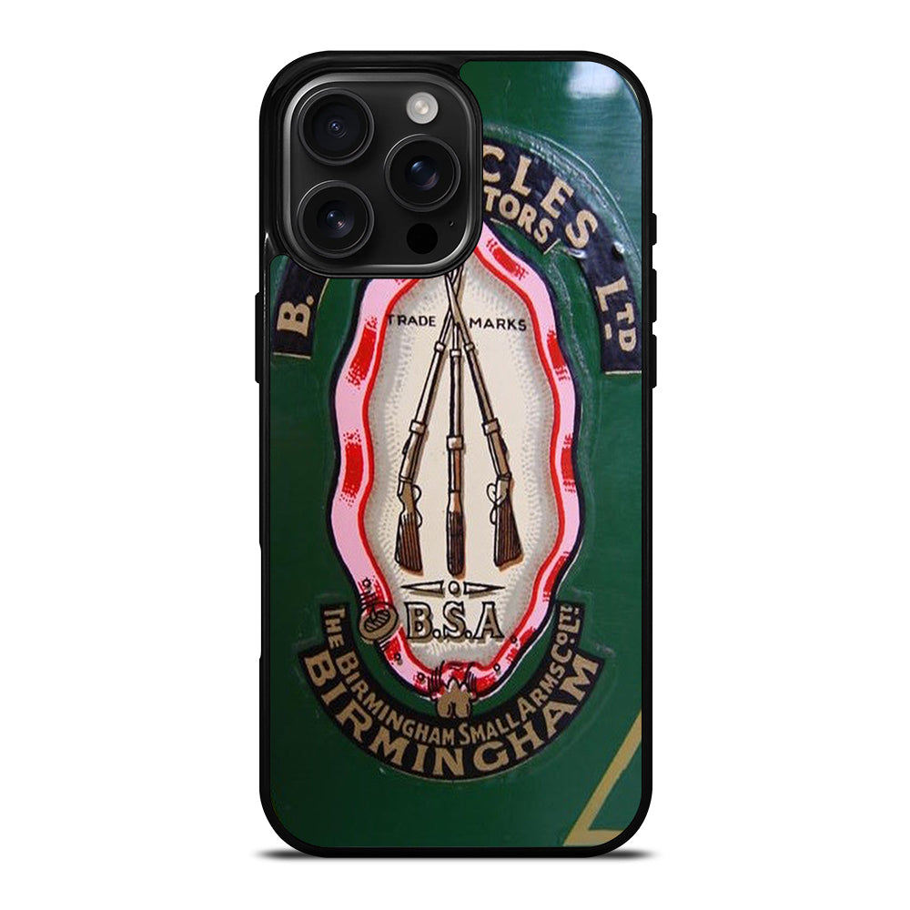 BSA MOTORCYCLE LOGO iPhone 16 Pro Max Case Cover