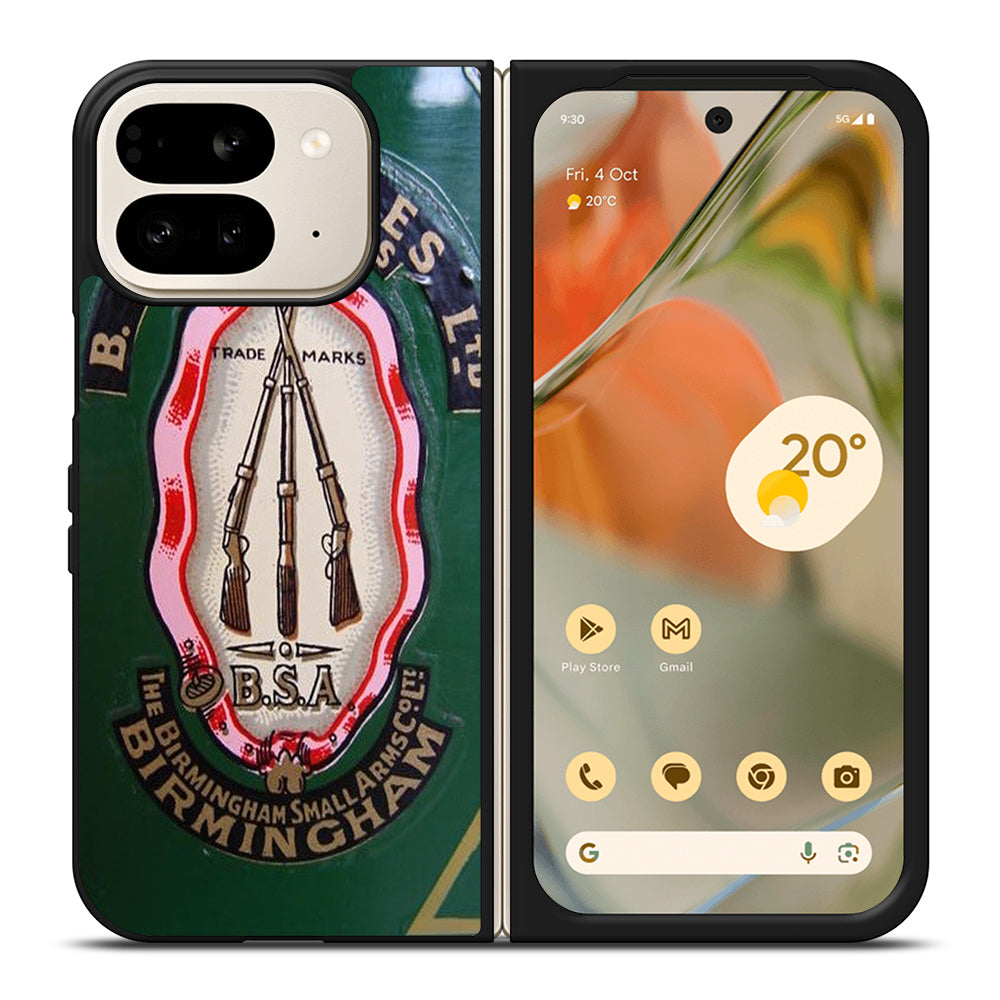 BSA MOTORCYCLE LOGO Google Pixel 9 Pro Fold Case Cover