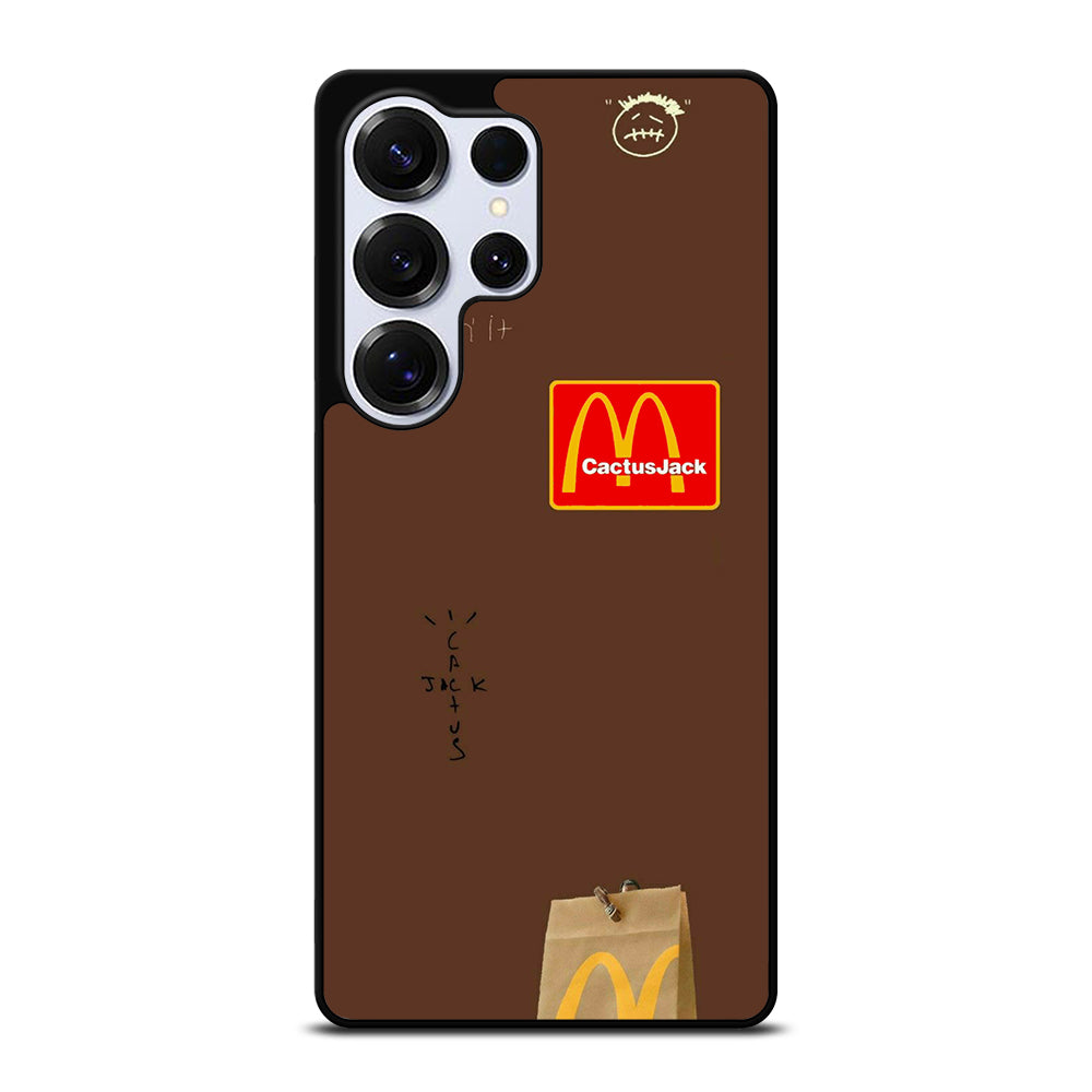 CACTUS JACK TRAVIS SCOTT MCDONALDS LOGO 2 Samsung Galaxy S25 Ultra Case Cover