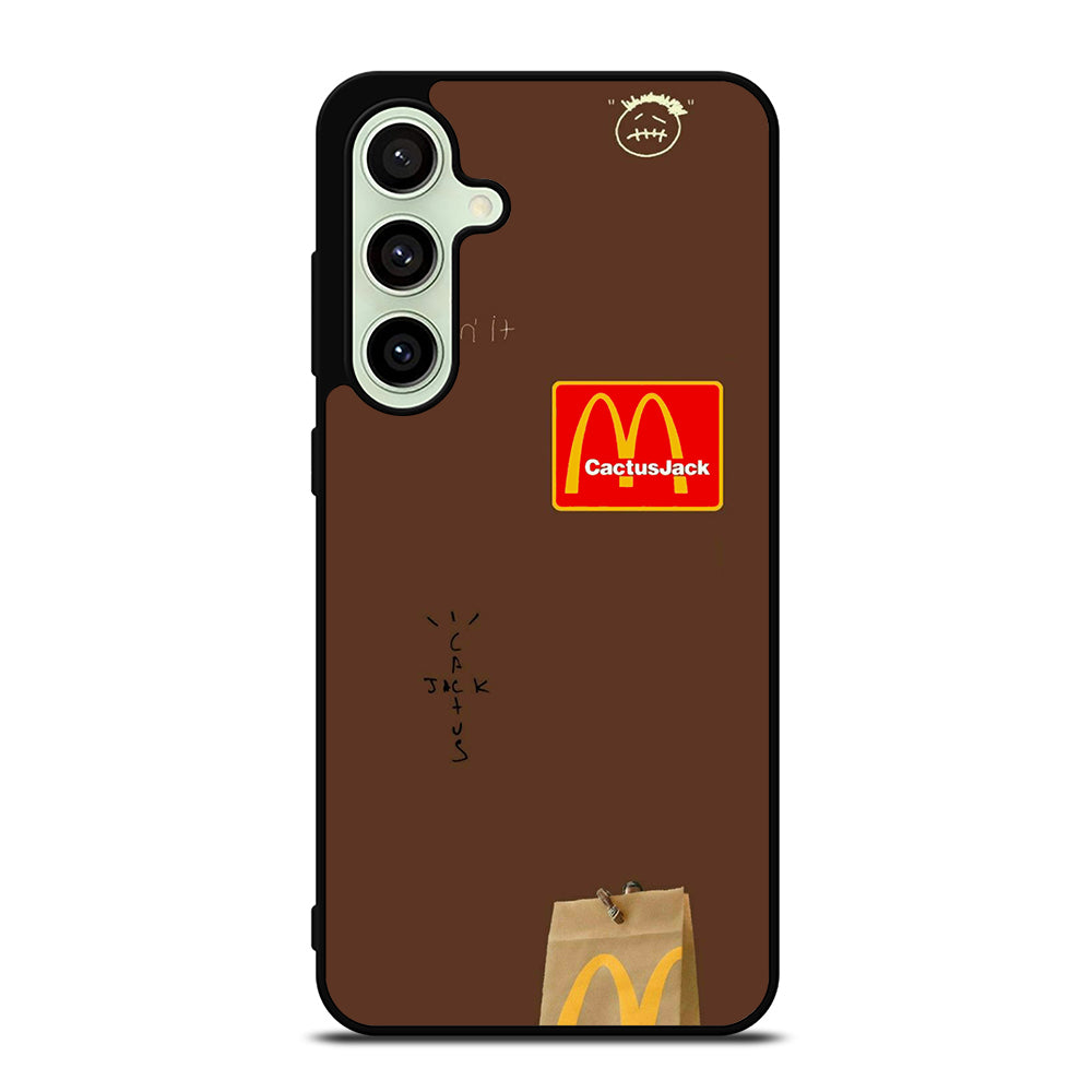 CACTUS JACK TRAVIS SCOTT MCDONALDS LOGO 2 Samsung Galaxy S24 FE Case Cover