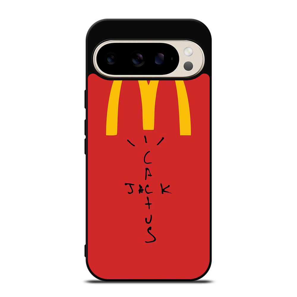 CACTUS JACK TRAVIS SCOTT MCDONALDS LOGO 3 Google Pixel 9 Pro Case Cover