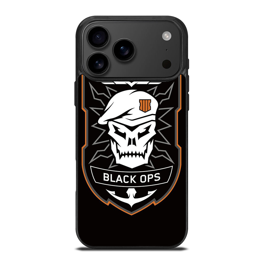 CALL OF DUTY BLACK OPS LOGO iPhone 17 Pro Max Case Cover