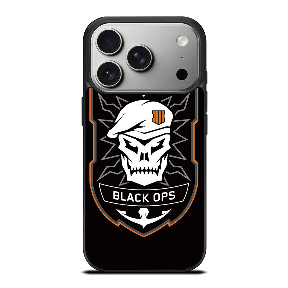 CALL OF DUTY BLACK OPS LOGO iPhone 17 Pro Case Cover