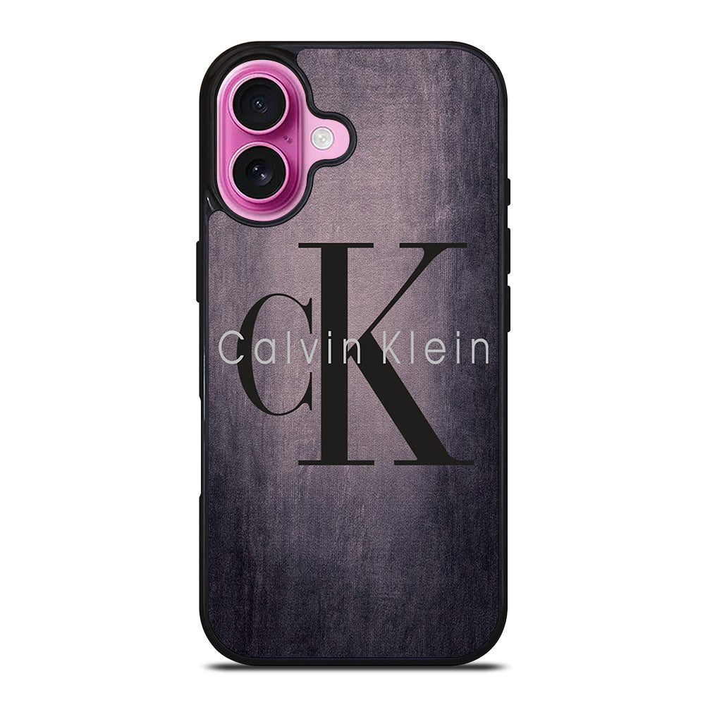 CALVIN KLEIN LOGO 3 iPhone 16 Plus Case Cover