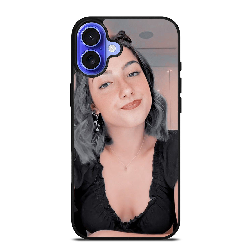 CHARLI D'AMELIO FACE ART iPhone 16 Case Cover