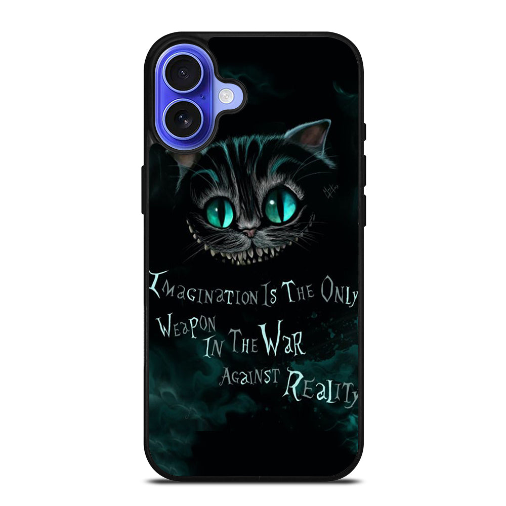 CHESHIRE CAT QUOTE 1 iPhone 16 Case Cover