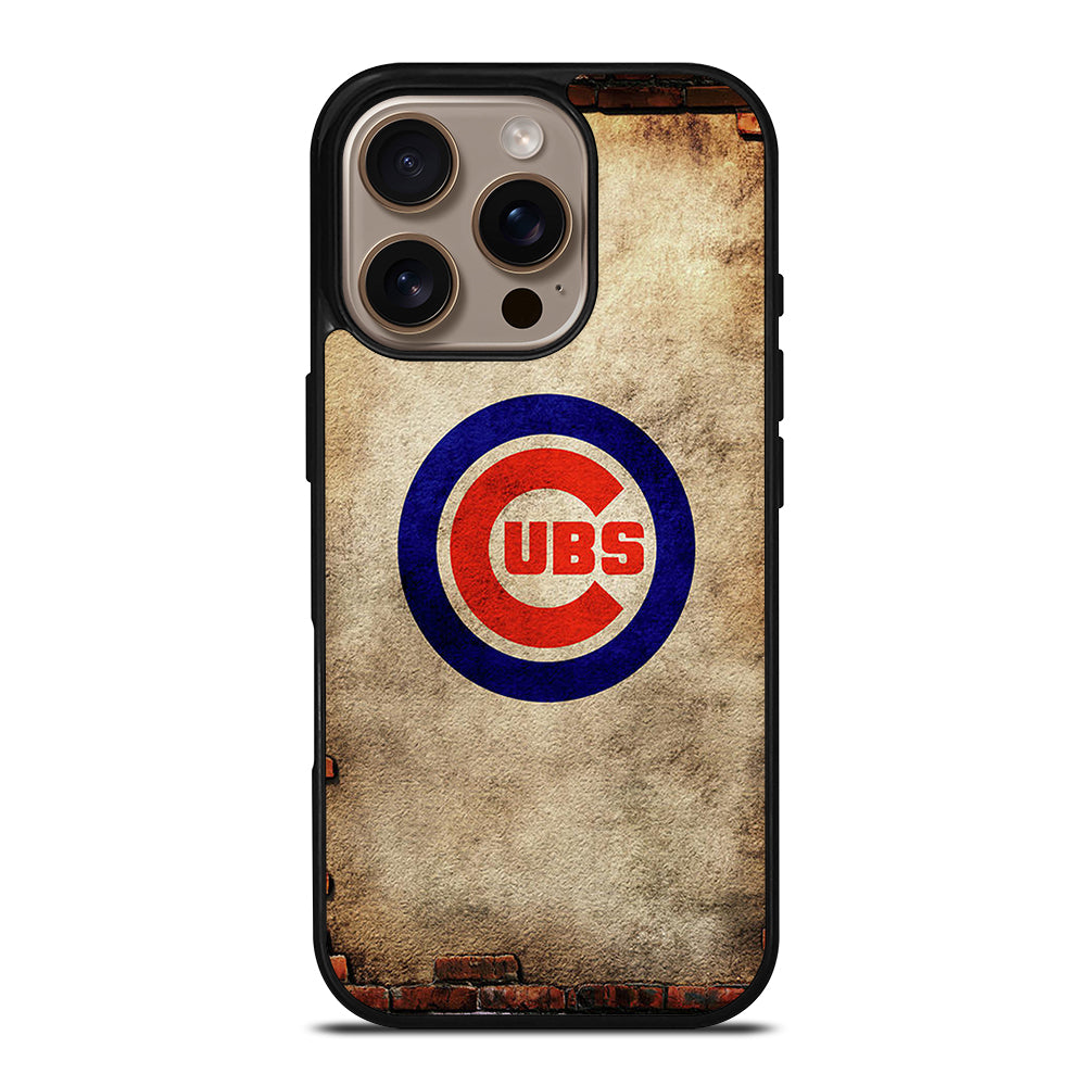 CHICAGO CUBS VINTAGE LOGO iPhone 16 Pro Case Cover