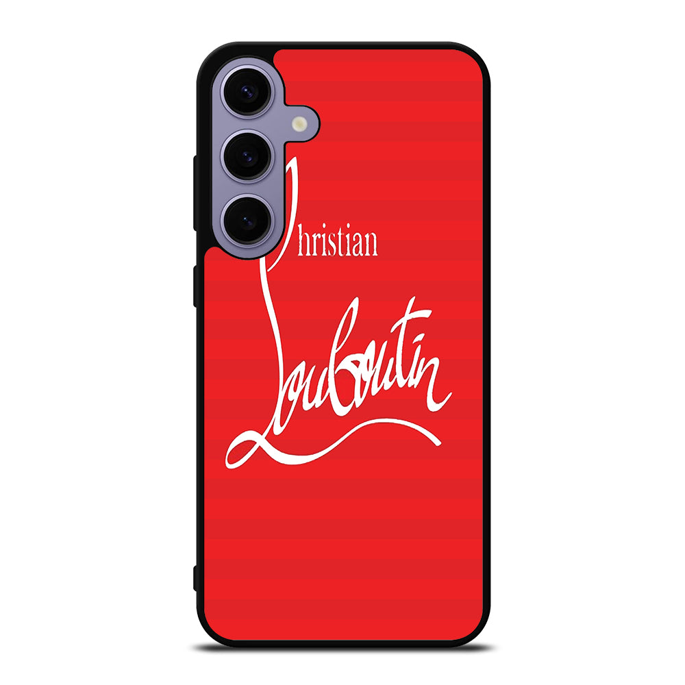 CHRISTIAN LOUBOUTIN RED LOGO 1 Samsung Galaxy S24 Plus Case Cover