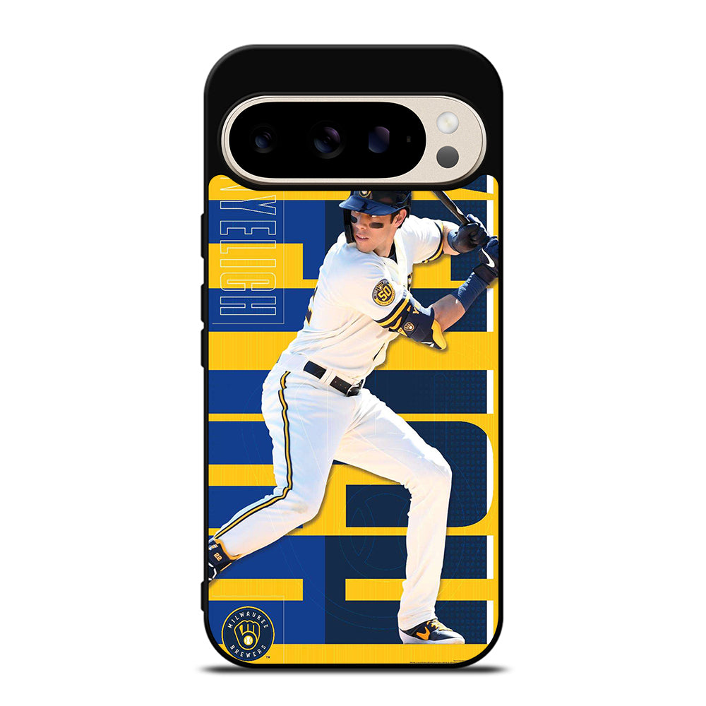 CHRISTIAN YELICH MILWAUKEE BREWERS 22 Google Pixel 9 Pro Case Cover