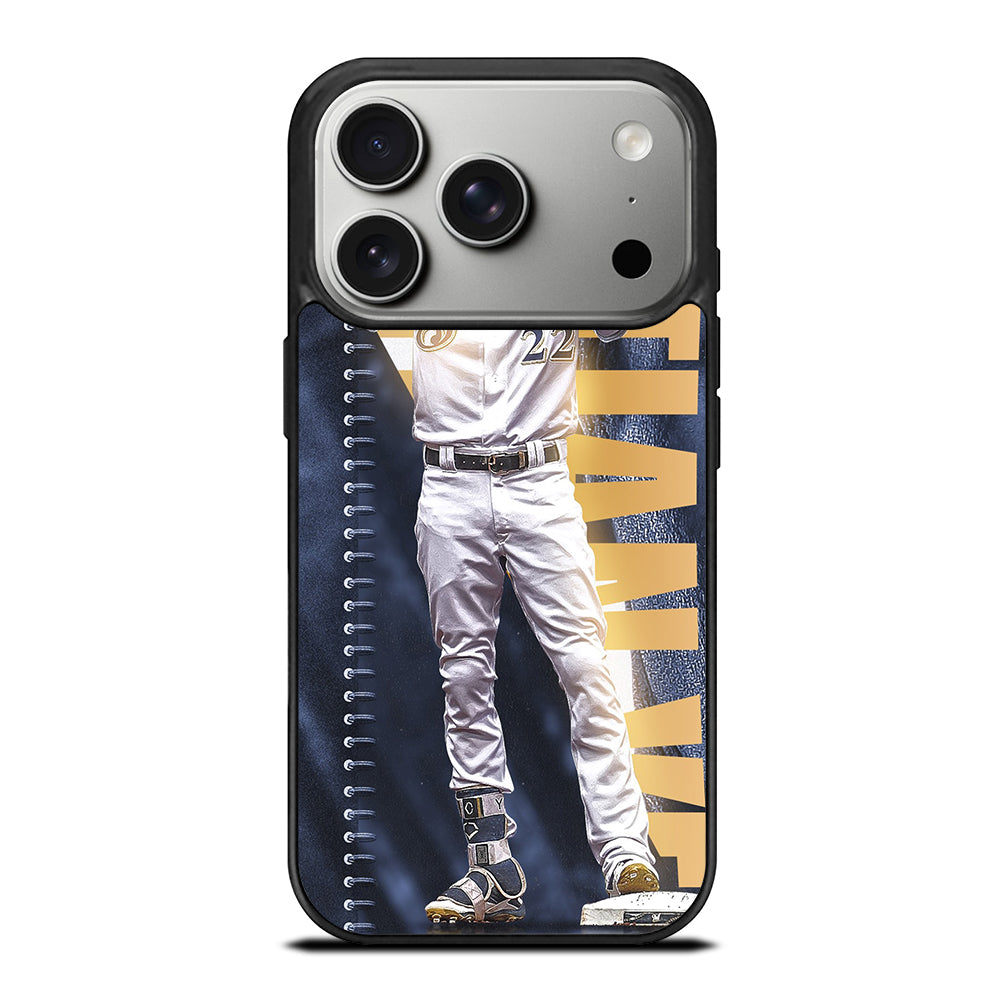 CHRISTIAN YELICH MILWAUKEE BREWERS MLB 2 iPhone 17 Pro Case Cover