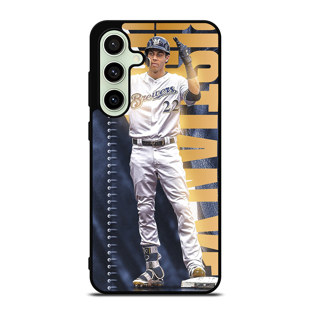 CHRISTIAN YELICH MILWAUKEE BREWERS MLB 2 Samsung Galaxy S24 FE Case Cover