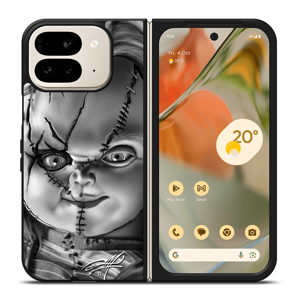 CHUCKY SCARY DOLL MOVIE 2 Google Pixel 9 Pro Fold Case Cover