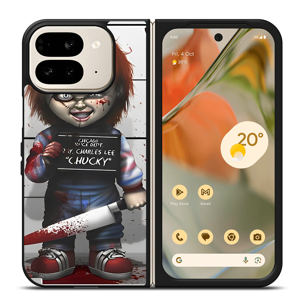 CHUCKY SCARY DOLL MOVIE 3 Google Pixel 9 Pro Fold Case Cover