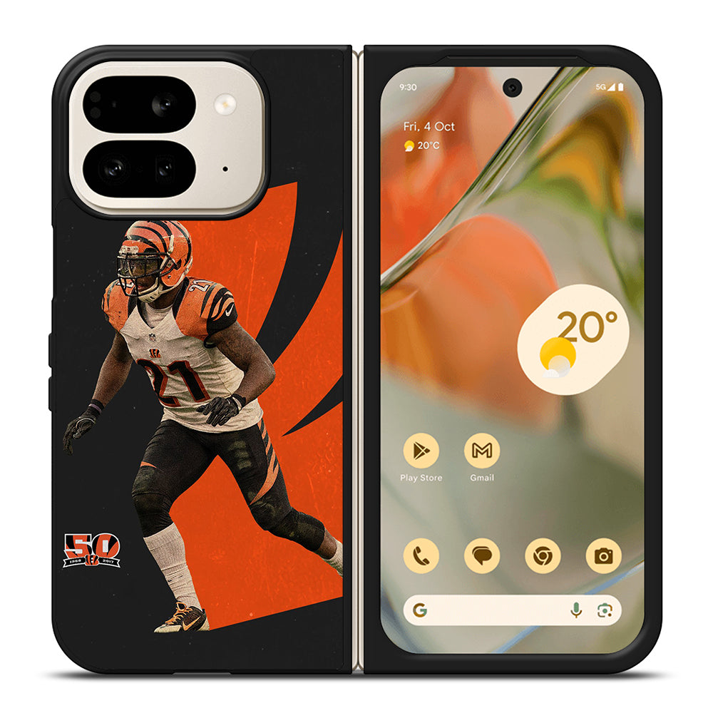 CINCINNATI BENGALS TYLER BOYD AMERICAN FOOTBALL Google Pixel 9 Pro Fold Case Cover