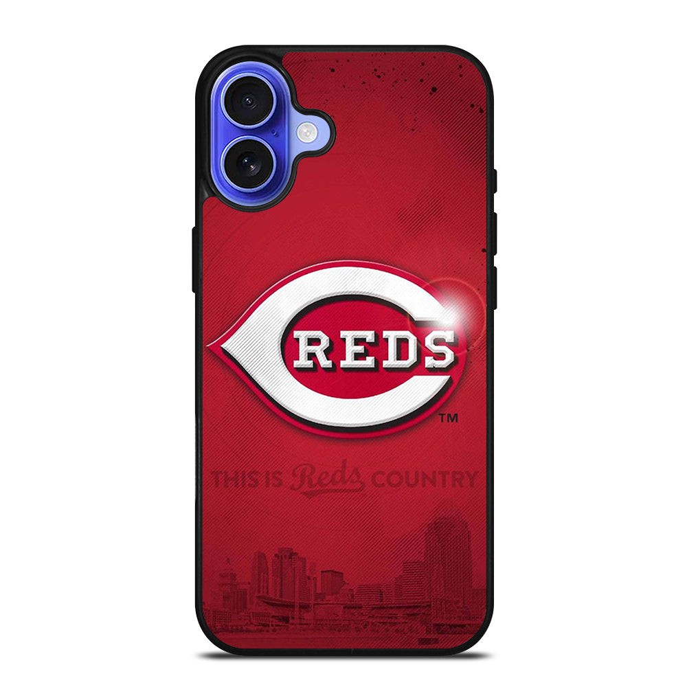 CINCINNATI REDS LOGO 1 iPhone 16 Case Cover