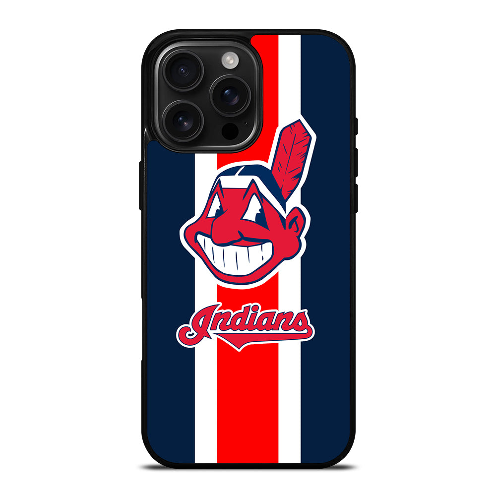 CLEVELAND INDIANS MLB LOGO iPhone 16 Pro Max Case Cover