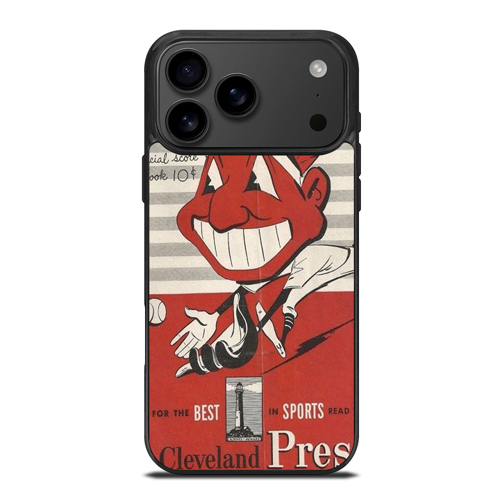 CLEVELAND INDIANS POSTER iPhone 17 Pro Max Case Cover