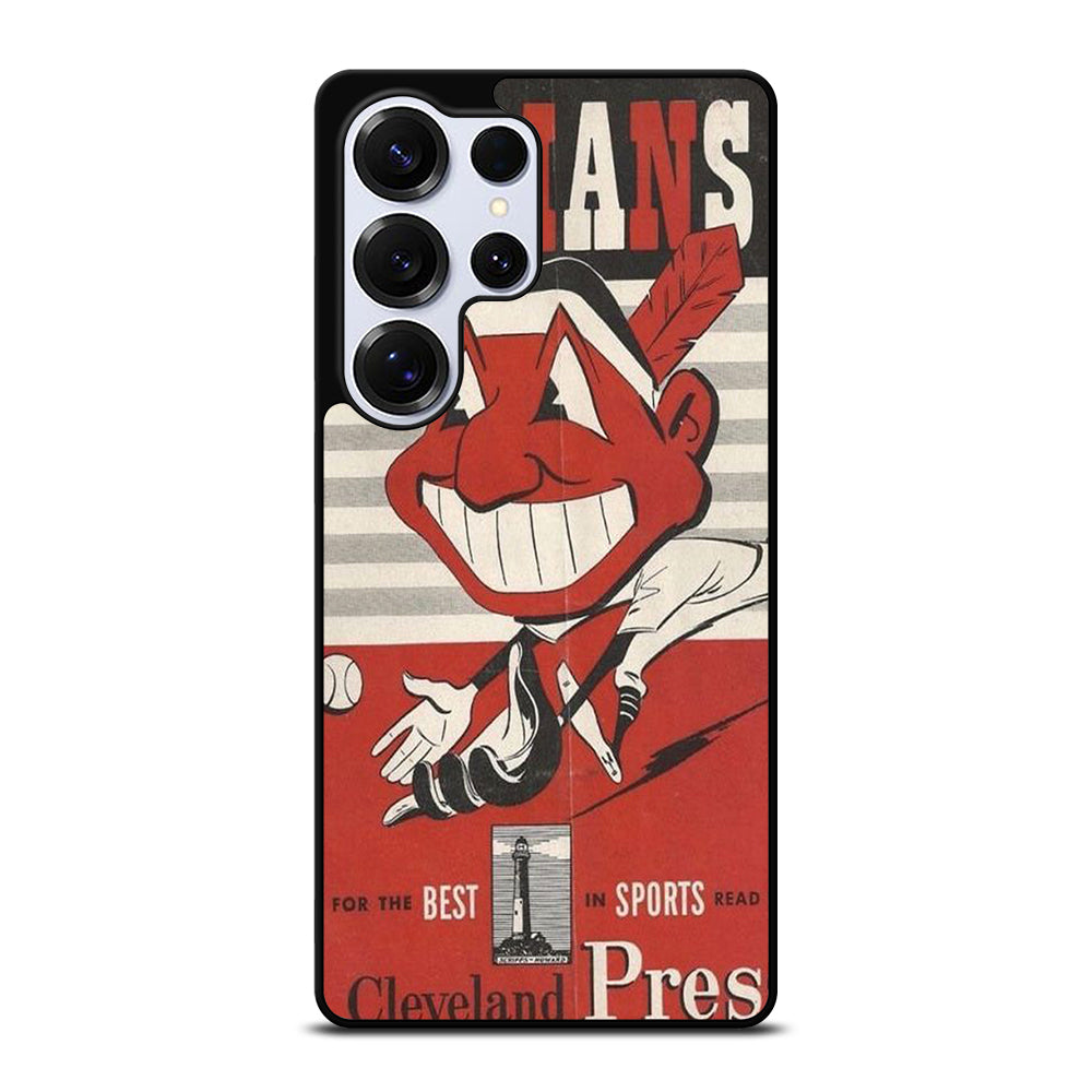 CLEVELAND INDIANS POSTER Samsung Galaxy S25 Ultra Case Cover