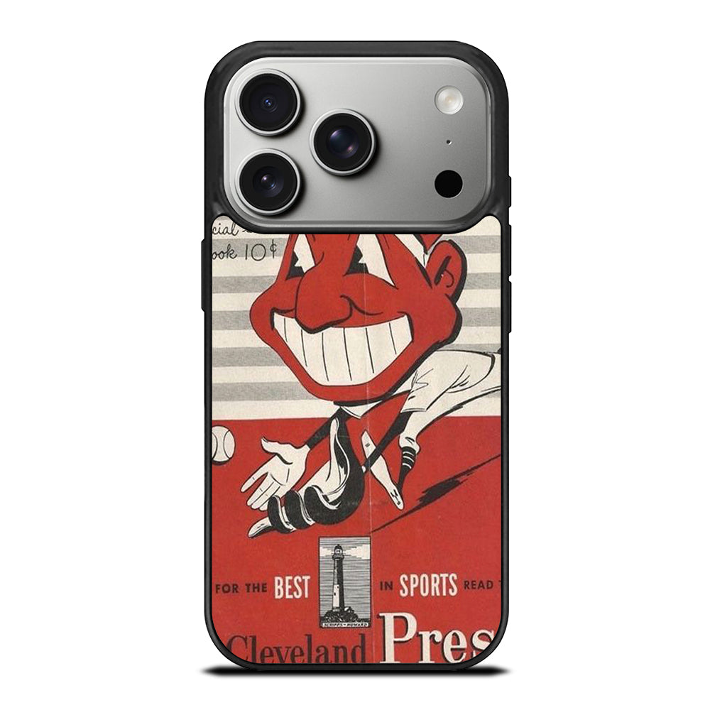 CLEVELAND INDIANS POSTER iPhone 17 Pro Case Cover