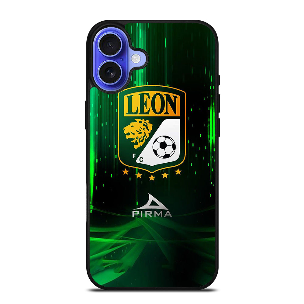 CLUB LEON FOOTBALL LOGO 2 iPhone 16 Case Cover