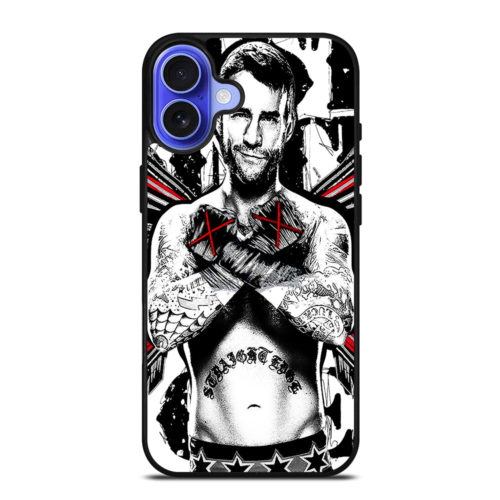 CM PUNK 1 iPhone 16 Case Cover