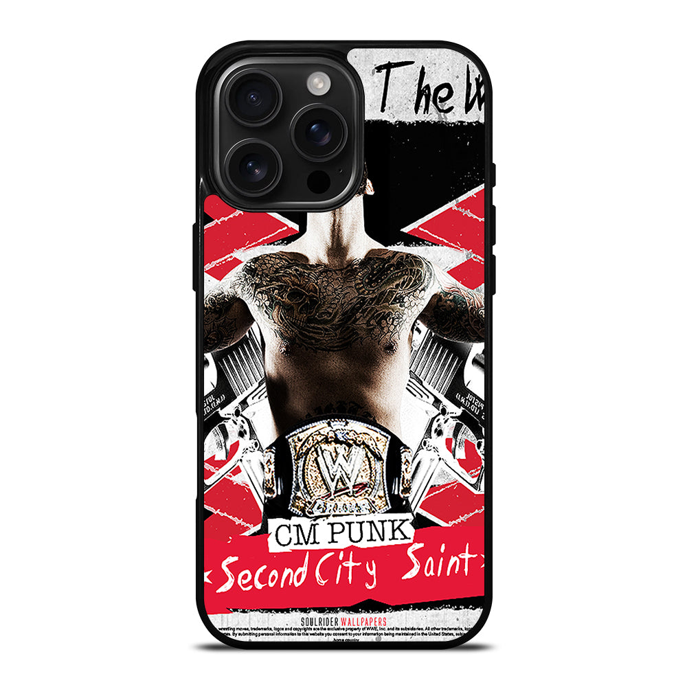 CM PUNK 2 iPhone 16 Pro Max Case Cover