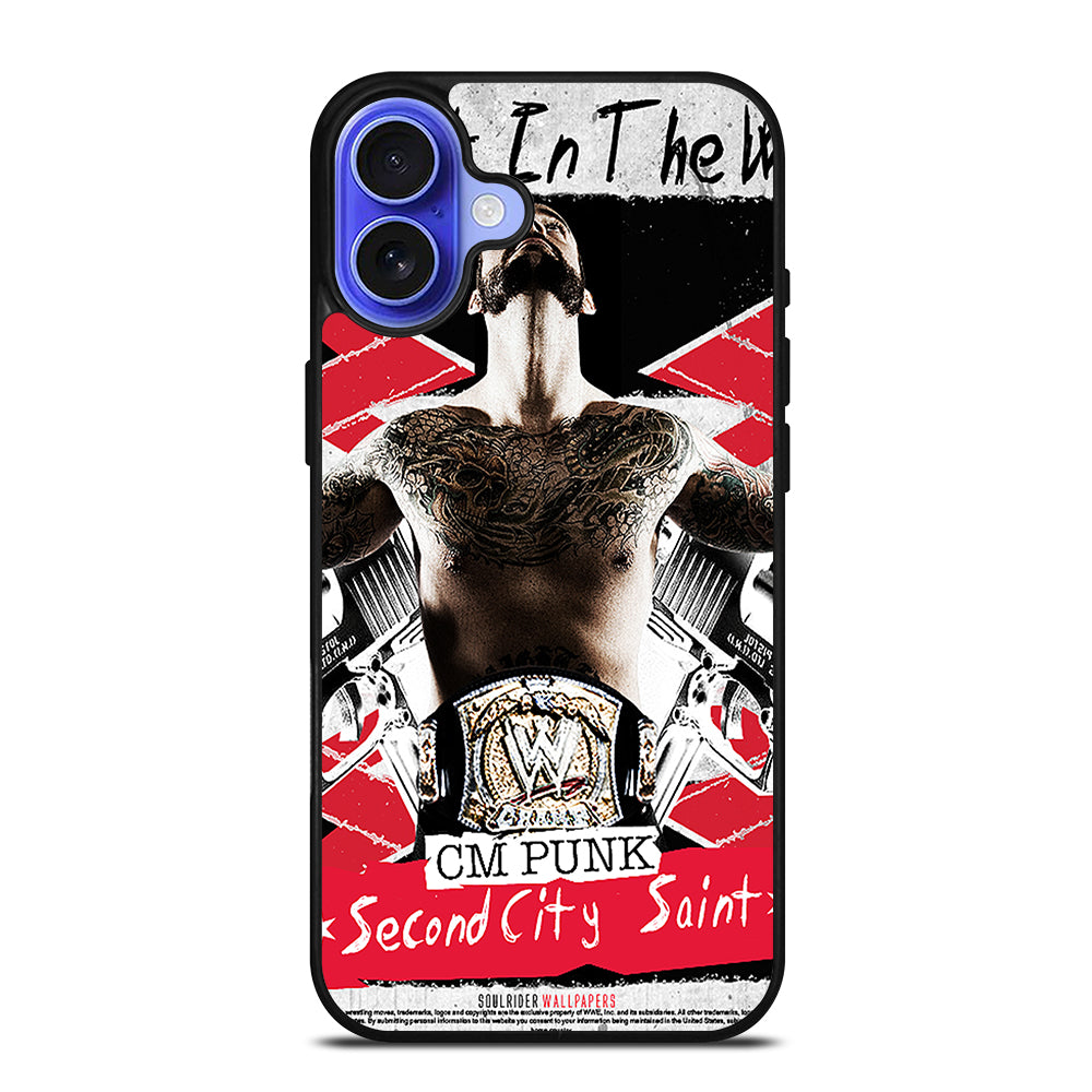 CM PUNK 2 iPhone 16 Case Cover