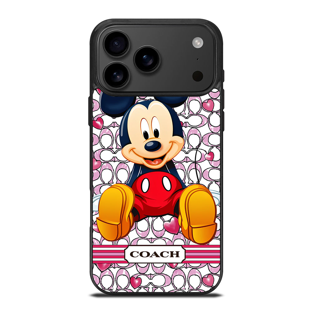 COACH MICKEY MOUSE 4 iPhone 17 Pro Max Case Cover