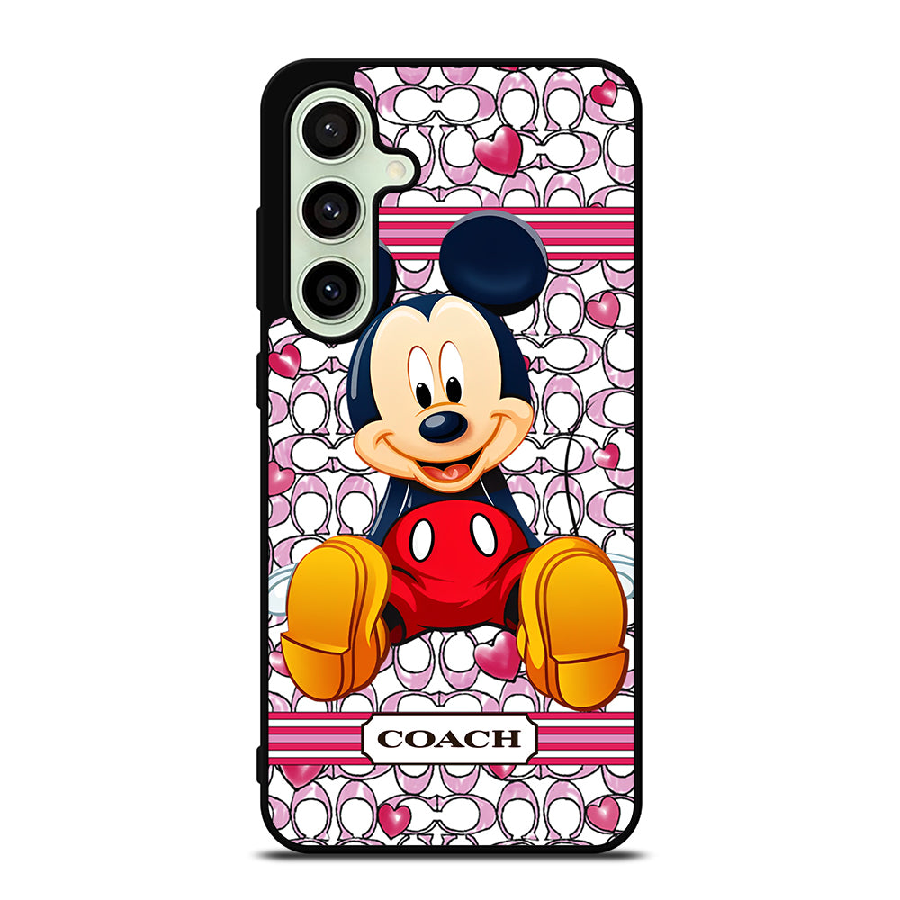 COACH MICKEY MOUSE 4 Samsung Galaxy S24 FE Case Cover