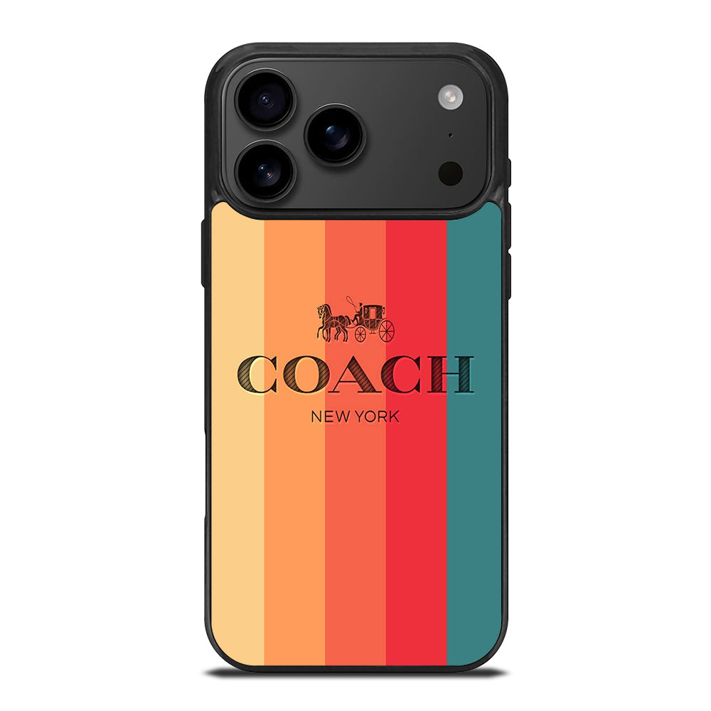 COACH NEW YORK LOGO iPhone 17 Pro Max Case Cover