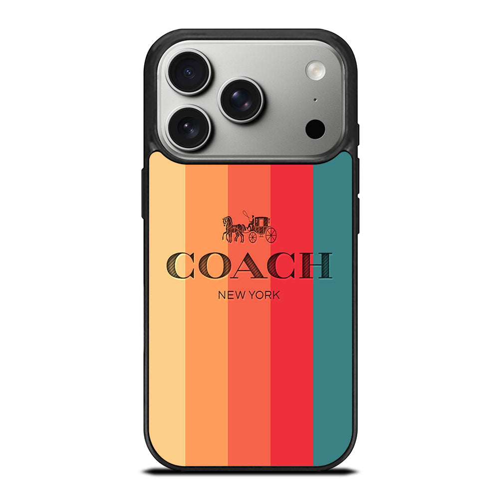 COACH NEW YORK LOGO iPhone 17 Pro Case Cover