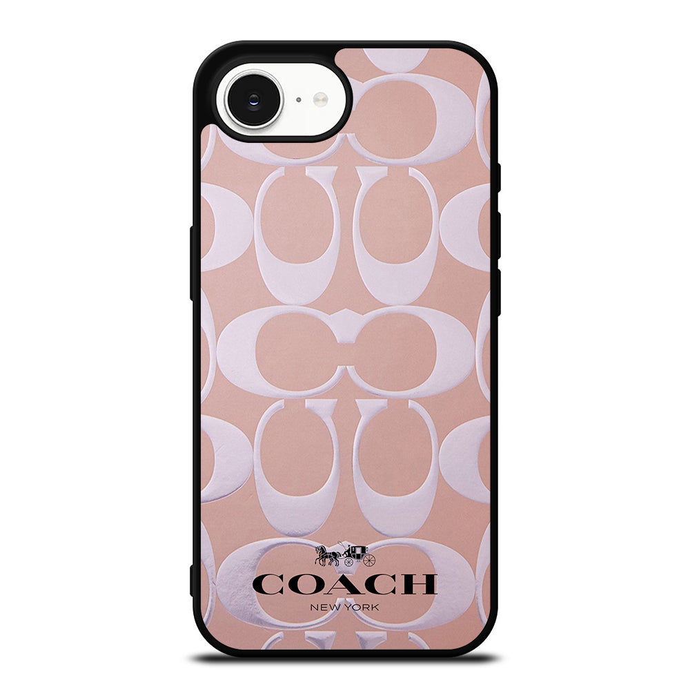 COACH NEW YORK PATTERN iPhone 16e Case Cover